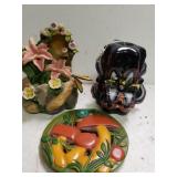 Mushroom Hot Plate,  Motorcycle Candle &