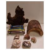 Shells, Wood For Tank & Hermit Crab Bedding
