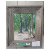 Goat Island Trees Oil Painting By Rose Doster