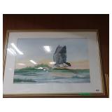 An Original Watercolor Painting By Artist Rise