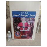 50" Tall Singin Swingin Santa