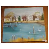 Beautiful Scenic Painting By Artist Rose Doster