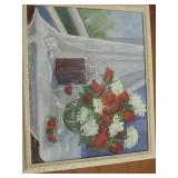 Beautiful Original Oil Painting By Artist Rose