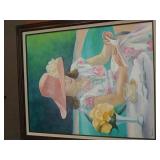 An Original Oil Painting By Artist Rise Doster