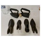 Cast Iron Antique Irons And Cast Iron Shoe Forms