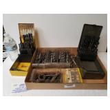 Large Amount Of Drill Bits, Tap & Dies,