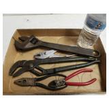 Large Adjustable Wrench, Channel Locks, Dykes &