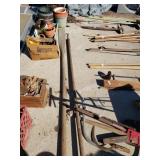 Wooden Oar & Fish Hook