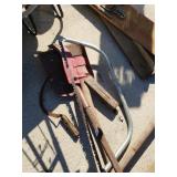 Shovel & Assortment Of Sharp Tools