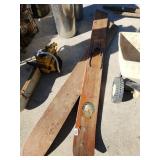 Vintage Wooden Water Skis