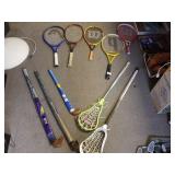 Rackets, Hockey Sticks And Lacrosse Poles