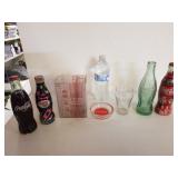 Coca- Cola Bottles Cup And Ashtray
