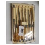 Vintage Carvel Hall  Steak Knives By Briddell