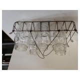 Mason Jar In A Carrier