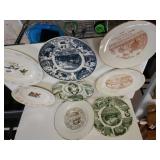 Assorted Decorative Plates