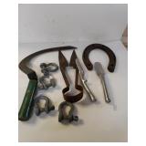 Hand Sickle, Horseshoe & More