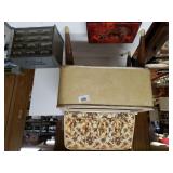 Sewing Box & Assorted Sewing Items