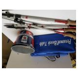 Miller Lite Buckets, Beach Tables(2), Traverse