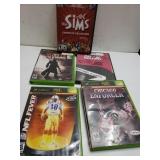 Assorted XBOX Games, PCCD The Sims Game