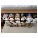 Assorted Beer Cans