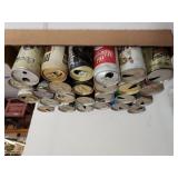 Assorted Beer Cans