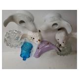 Candle Holders, Bird Decor