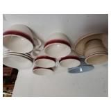 Assorted Mugs, Saucers