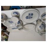 Blue/white Pfaltzgraff Dishes