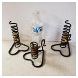 3 Vintage Courting Candles