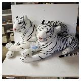 2 Stuffed Bengal Tigers