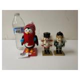 Penguin And Soldier Nutcrackers