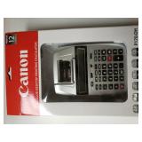 Canon 2 Color Desktop Printing Calculator New In