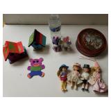 Bird Houses, Small Dolls Keychain And Christmas