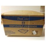 Unopened Box Of Disposable Underpads