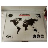 World Map Wall Decoration