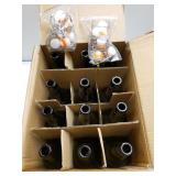 Case Of Bottles With Caps