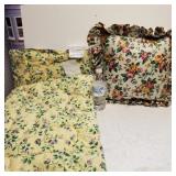 Longaberger Pillow And  Two Longaberger Mats