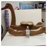 Wooden Rocking Duck