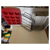 Kitchenaid Silicone Muffin Pan,  Roasting Pan,