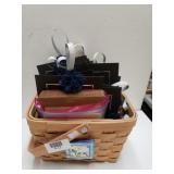 Basket With Paper Frames