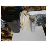 Mailbox,  Xmas Lights & Bath Rugs