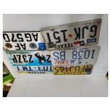 Assorted License Plates