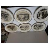 Assorted Decorative Church Plates