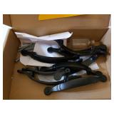 8 Drawer Handles. 3" Holes