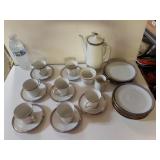 Bavarian China, Demitasse Set Teapot Cups And