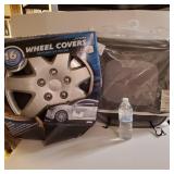 Car Seat Cover And Wheel Covers, 4