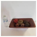 Dough Bowl With Balls