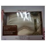 Satin Pillowcase Eye Mask And Jade Roller