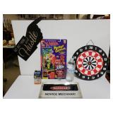 Dart Board. Hustle Sign, X Men Playset Pocket Pop