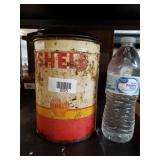 Vintage Shell Oil Can Full